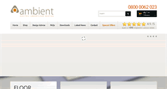 Desktop Screenshot of ambient-elec.co.uk